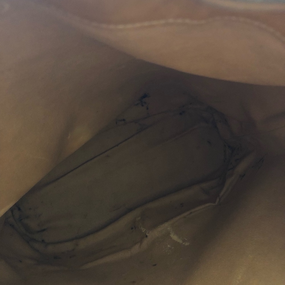 Gucci brown monogram leather bucket bag.Authentic - Picture 6 of 8